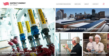 District Energy home page photo