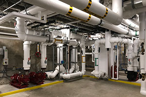 customer mechanical room